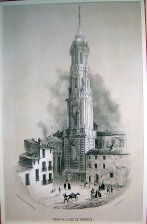 Torre de la Seo en Zaragoza