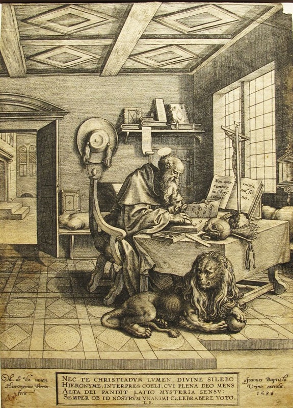 Saint Jerome, The Four Fathers of the Church [San Jerónimo]