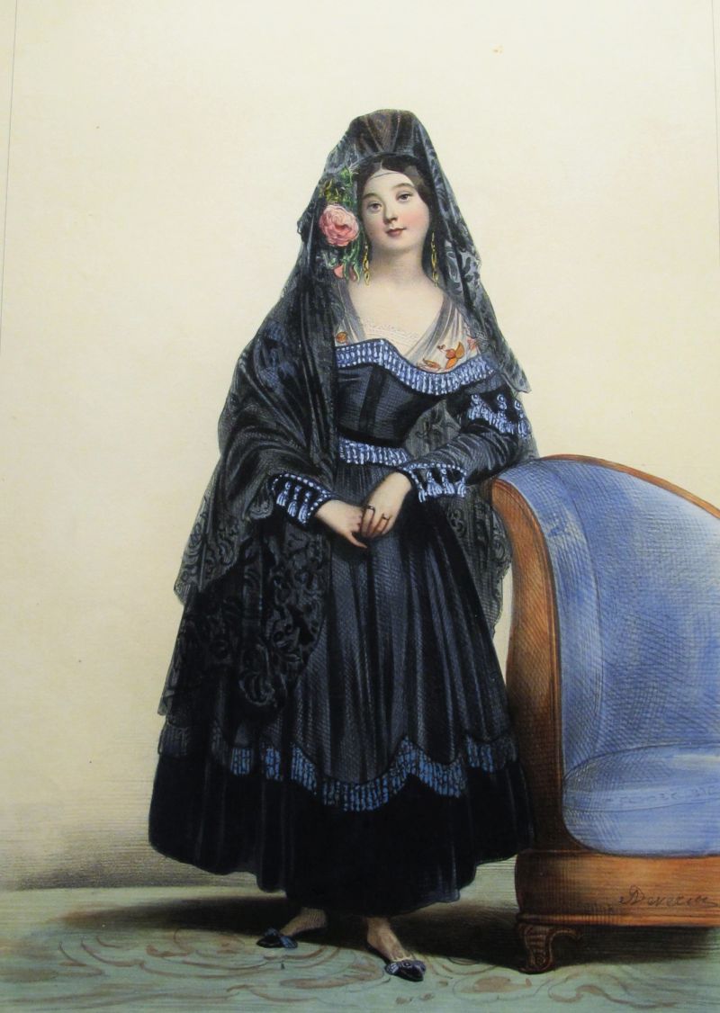 Dame Espagnole en Costume de Maja