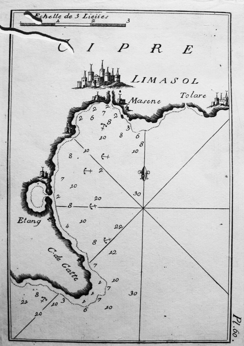 Cipre, Limasol, Tolare, Masens, Etang, C. de Gatte (Chipre, Cabo de Gata...) - ROUX, Pl. 60