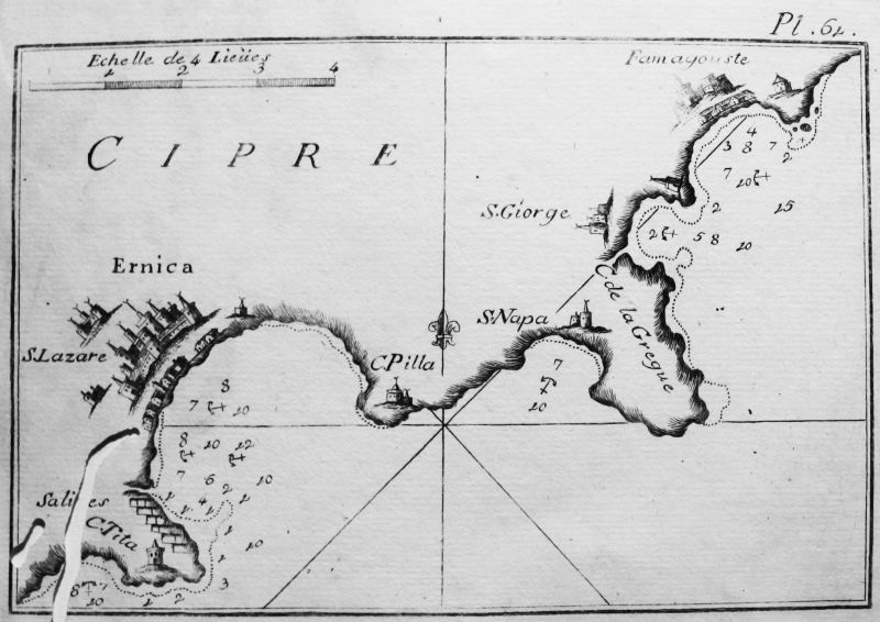 Cipre (Chipre) - ROUX, Pl. 62