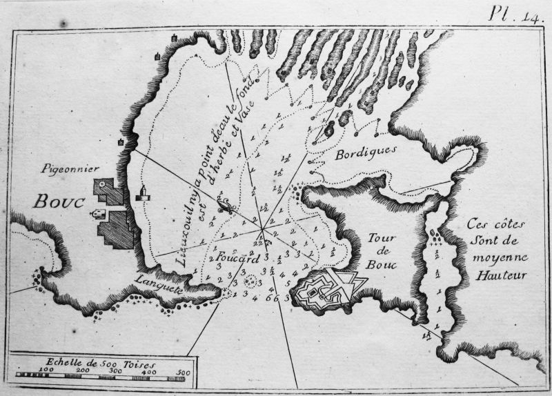 Bouc, Pigeonnier, Tour de Bouc, Languete [...] - ROUX, Pl. 14