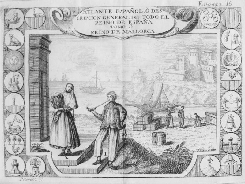 Atlante Español, ò Descripción General de todo el Reino de España. Tomo 3, Reino de Mallorca.