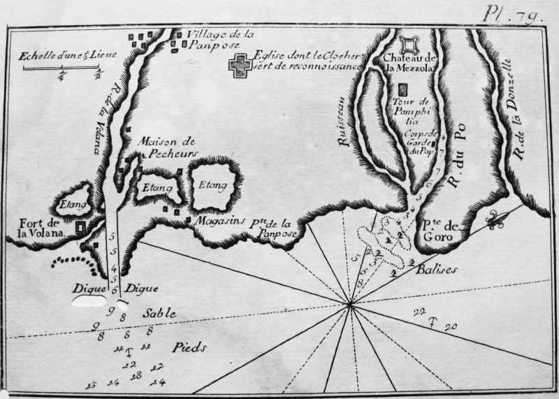 Fort de la Volana, R. de la Volana, Village de la Panpose, Chateau de la Mezzola, Balises [...] - ROUX, Pl. 79