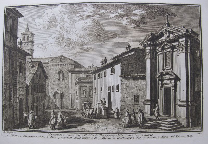 Monastero e Chiesa di S. Egidio in Trastevere delle Suore Carmelitane