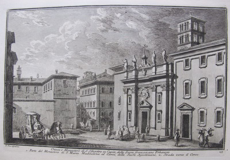 Chiesa e Monastero di S. Silvestro in Capite, delle Suore francescane Urbaniste
