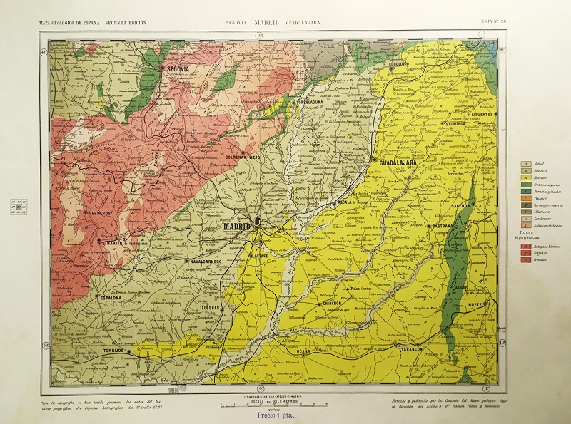 Mapa Geológico de España