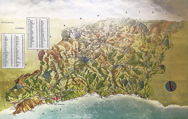 Perspectiva de la Provincia de Guipuzcoa