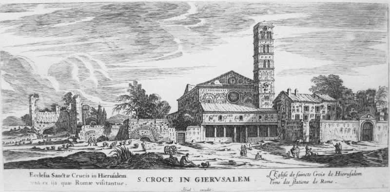 S. Croce in Gierusalem / Basílica de la Santa Cruz de Jerusalén (en Roma)