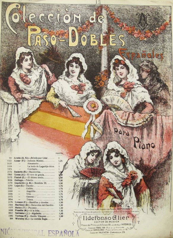 Colección de Paso - Dobles Españoles para Piano