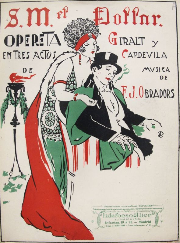 S.M. el Dollar [Su Majestad el Dollar], Opereta en tres Actos
