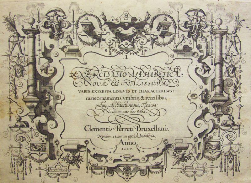 Exercisasio Alphabetica Nova et Utilissima - I Portada