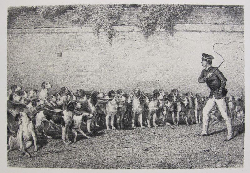 La Meute, Vénerie Impériale (Fontainebleau) / La Manada