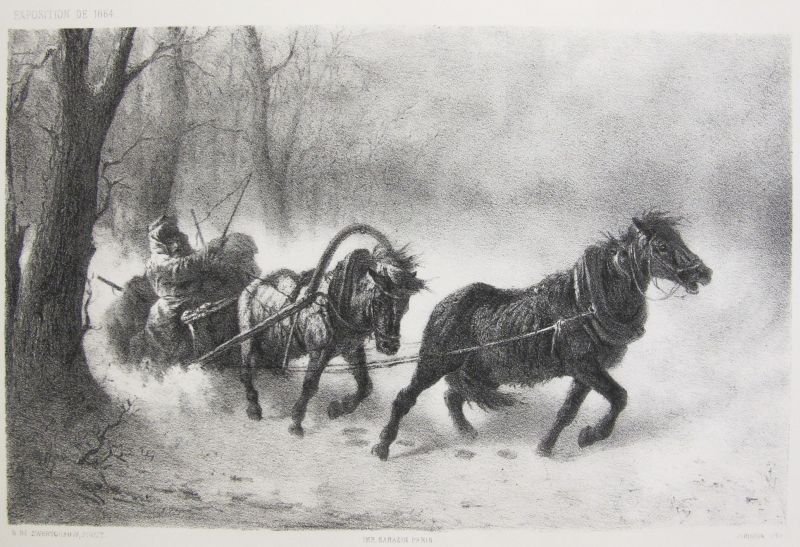 Départ por la Chasse a l' Ours / Salida a la Caza del Oso