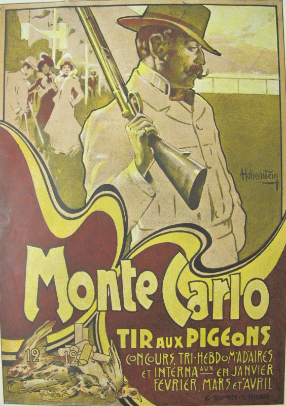 Monte Carlo, Concurso de Tiro de Palomos