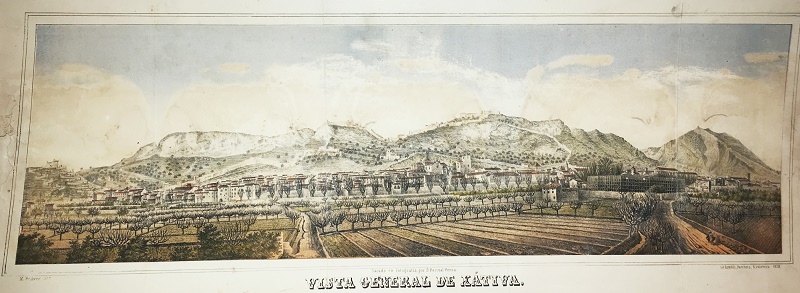 Vista General de Xátiva