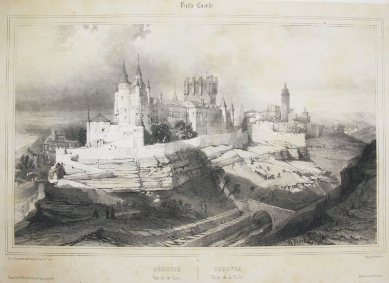 Vieille Castille : Segovie, Vue de la Tour / Segovia, Vista de la Torre