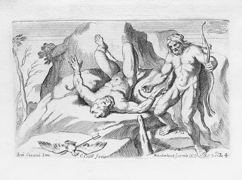 Hércules liberando a Prometeo
