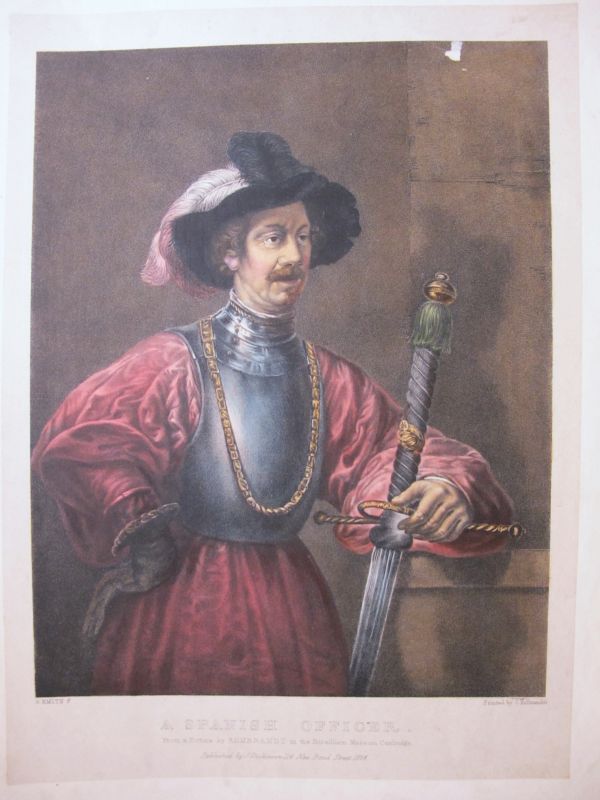 A Spanish Officer / Un Oficial Español