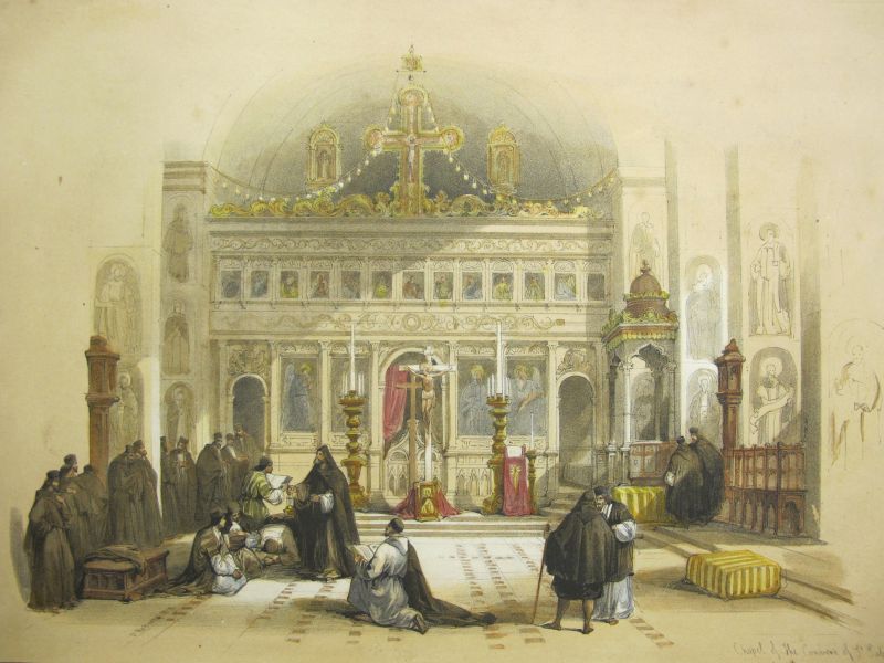 Chapel of the Convent of St. Saba / Capilla del Convento de San Saba