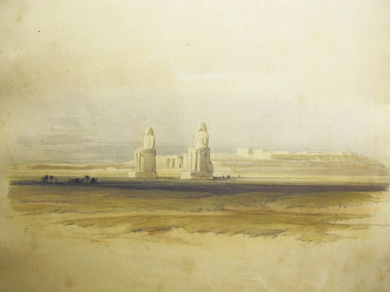 Statues of Memnon, Thebes / Colosos de Memnón, Tebas (Egipto)