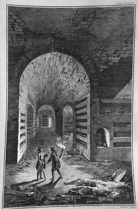 Antiquites, Catacombes de Naples