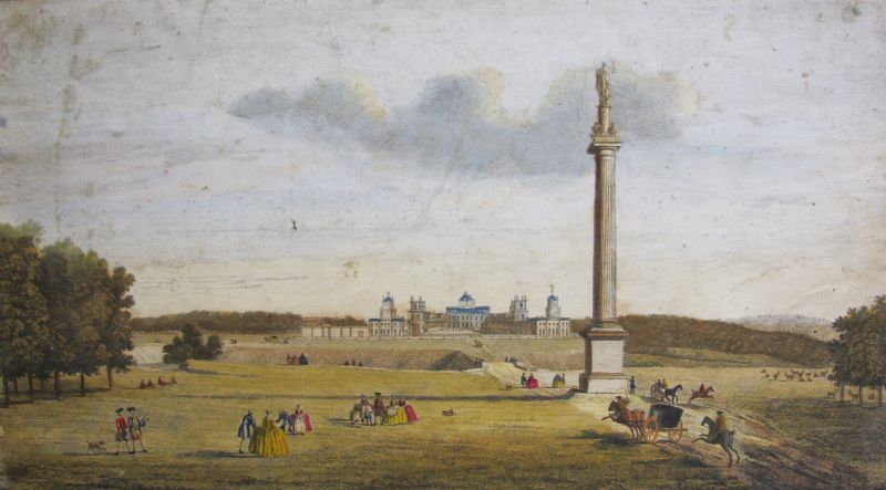 A North of Veiw of Blenheim & Park, in the County of Oxford, one of the Seats of the Duke of Marlborough ...