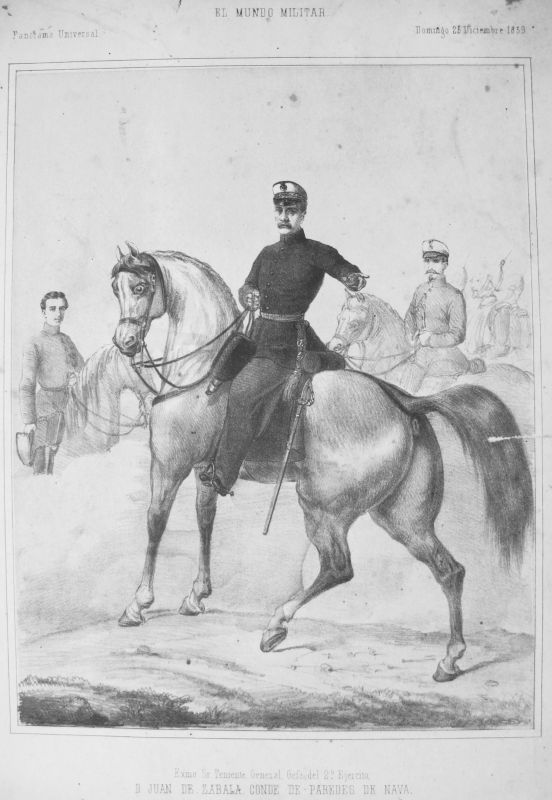 Exmo. Sr. Teniente General, Geje [Jefe] del 2º Ejercito, D. Juan de Zabala, Conde de Paredes de Nava