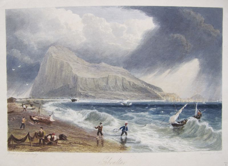 Gibraltar, from the Bay Side