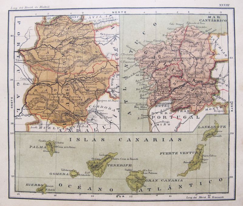 Extremadura / Islas Canarias / Galicia, XXXIII