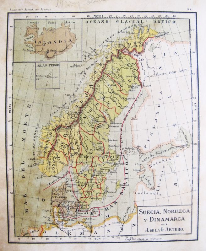 Suecia, Noruega, Dinamarca e Islandia, XL