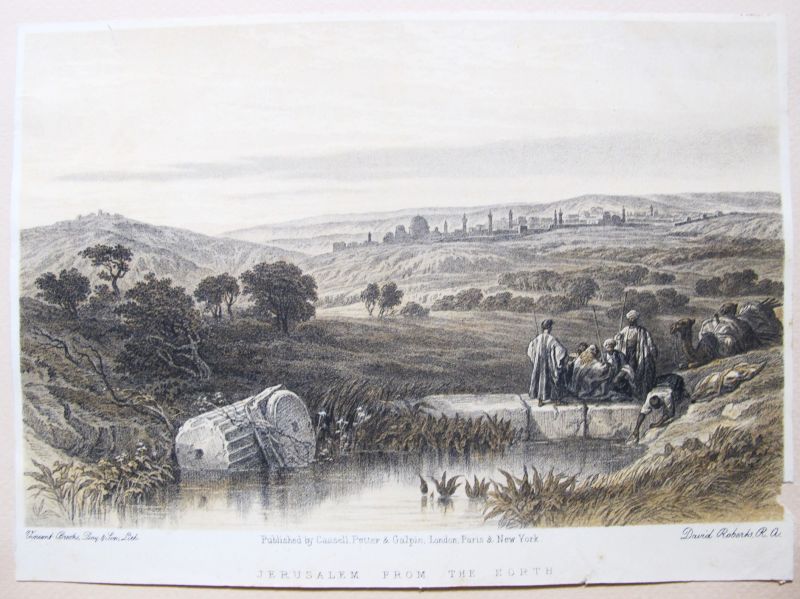 Jerusalem from the North / Jerusalen desde el Norte