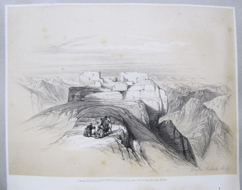 The Christian and Mahometan Chapels on Mount Sinai / Capillas Cristianas y Mahometanas en el Monte Sinai (Horeb)