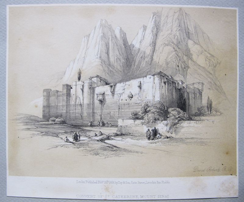 Convent of St. Catherine, Mount Sinai (Horeb, Egipto)