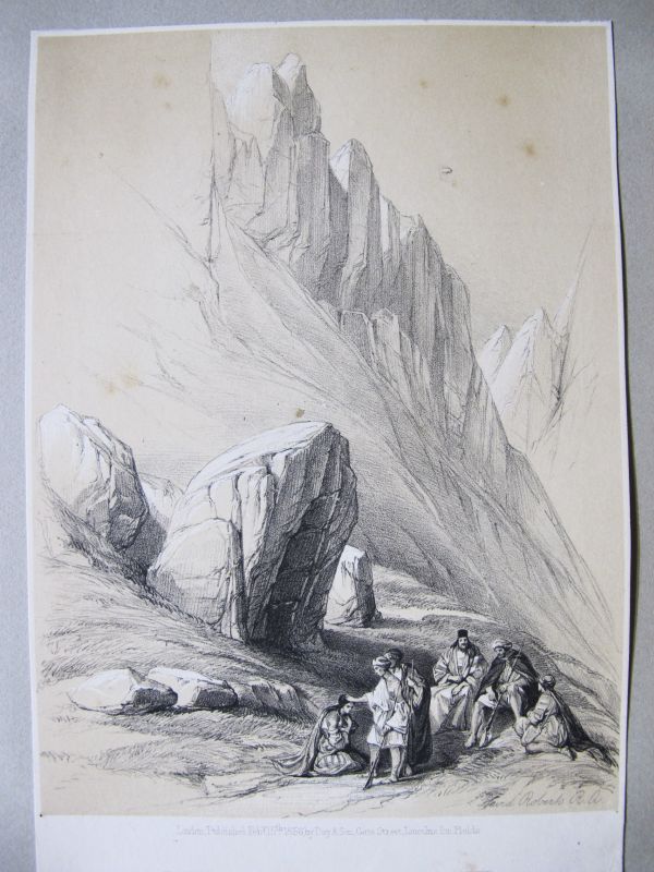Rock of Moses, Wady El-Leja, Mount Horeb / Roca de Moises (Sinai)
