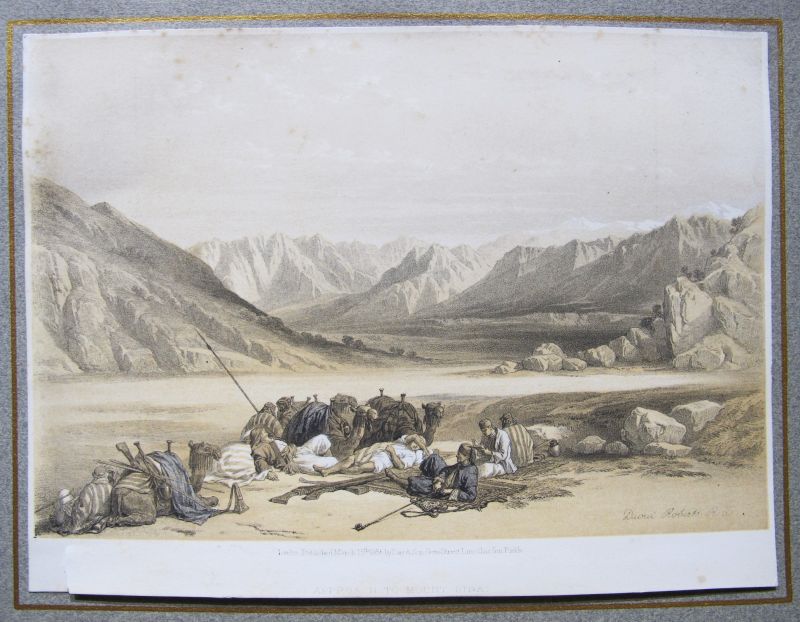 Approach to Mount Sinai (Monte Sinaí / Horeb)