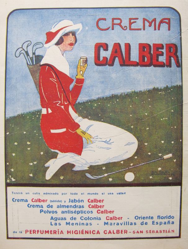 Crema Calber, Perfumería Higiénica Calber