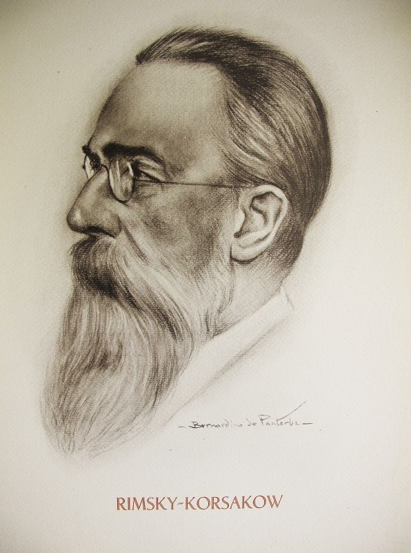 Retratos de Compositores - RIMSKY-KORSAKOW