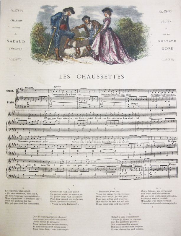 Chanson Inédite de Nadaud - Les Chaussettes