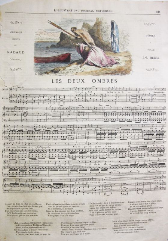 Chanson Inédite de Nadaud - Les Deux Ombres