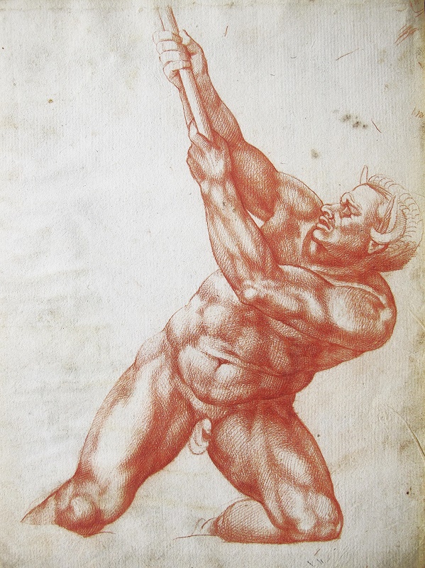 [Dibujo de Sátiro]