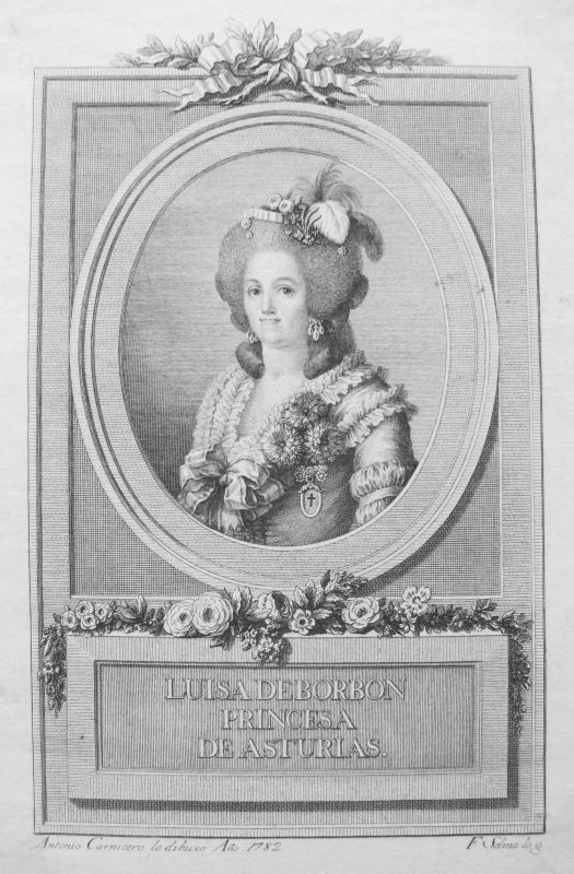 Luisa de Borbón, Princesa de Asturias