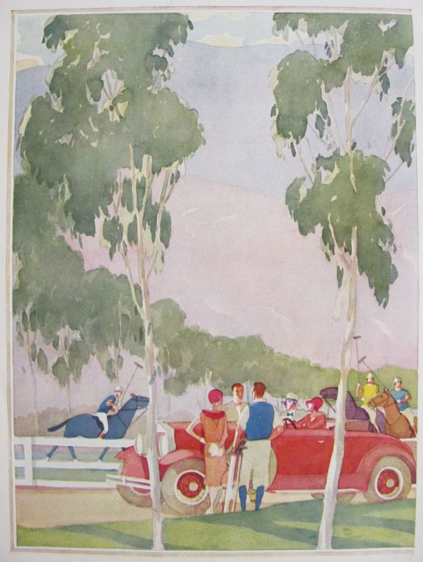 Partido de Polo y Coche Antiguo