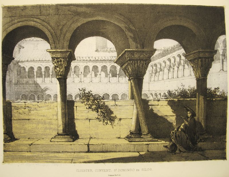 Cloister, Convent, St. Domingo de Silos / Claustro y Convento de Santo Domingo de Silos