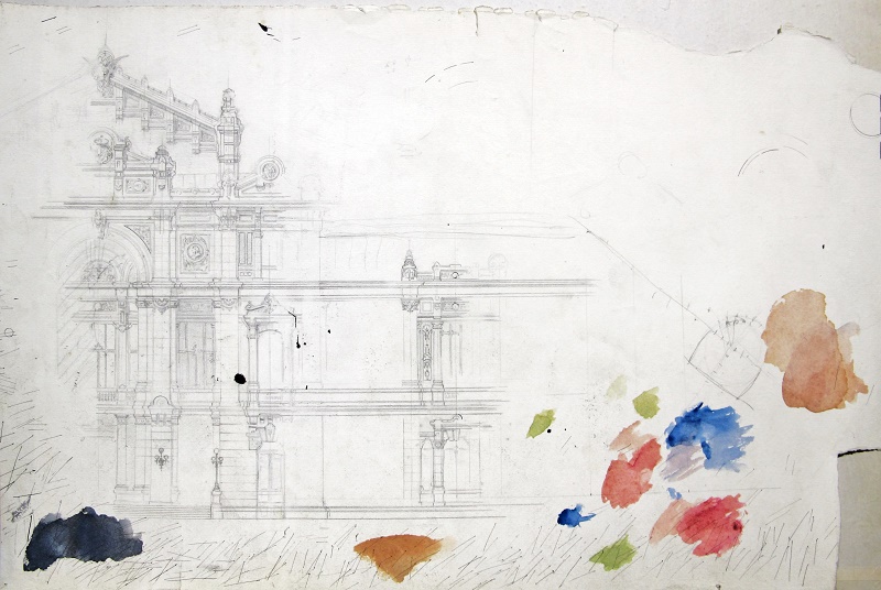 Diseño de Arquitectura (manchas de color)
