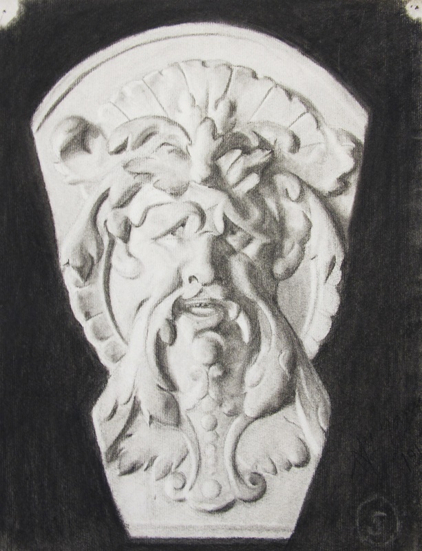 Relieve con Rostro - II