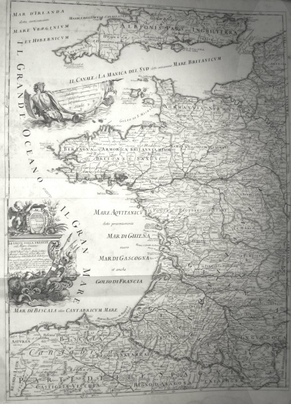 Le Coste della Francia sul' Mare Oceano