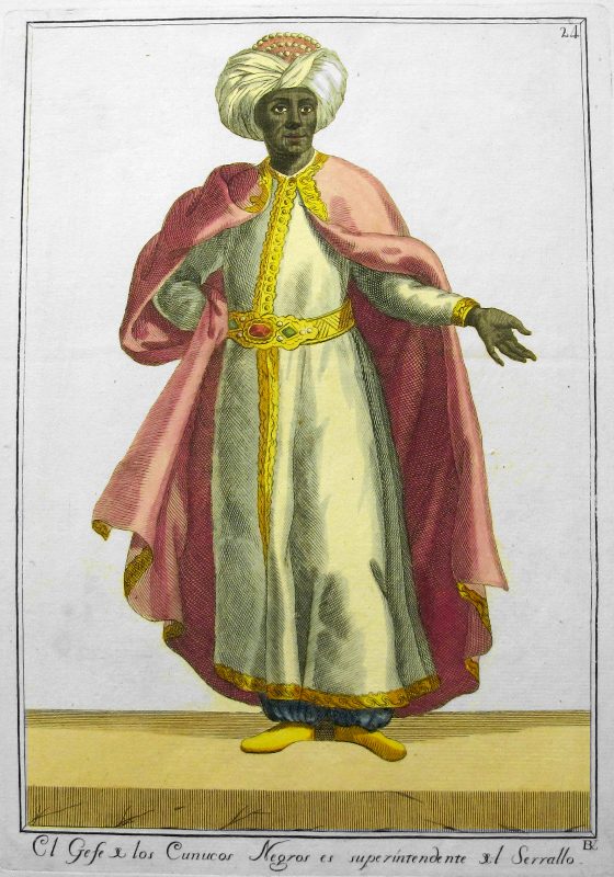 El Gefe [Jefe] de los Conucos Negros es superintendente del Serrallo