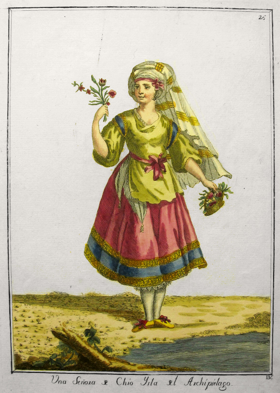 Una Señora de Chío Ysla del Archipielago