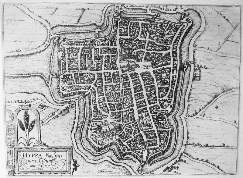 HYPRA, Flandria: rume Civitatu munitisima / Ypres (Bélgica)